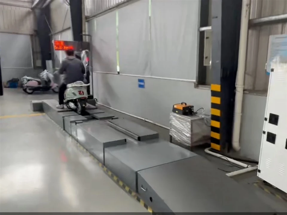 Motorcycle EOL Integrated Inspection Line